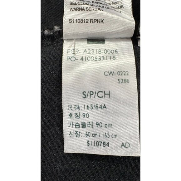 Levi's x DENIM TEARS Stussy Our Legacy Paint Patch Jacket sz S color Black - Picture 7 of 10